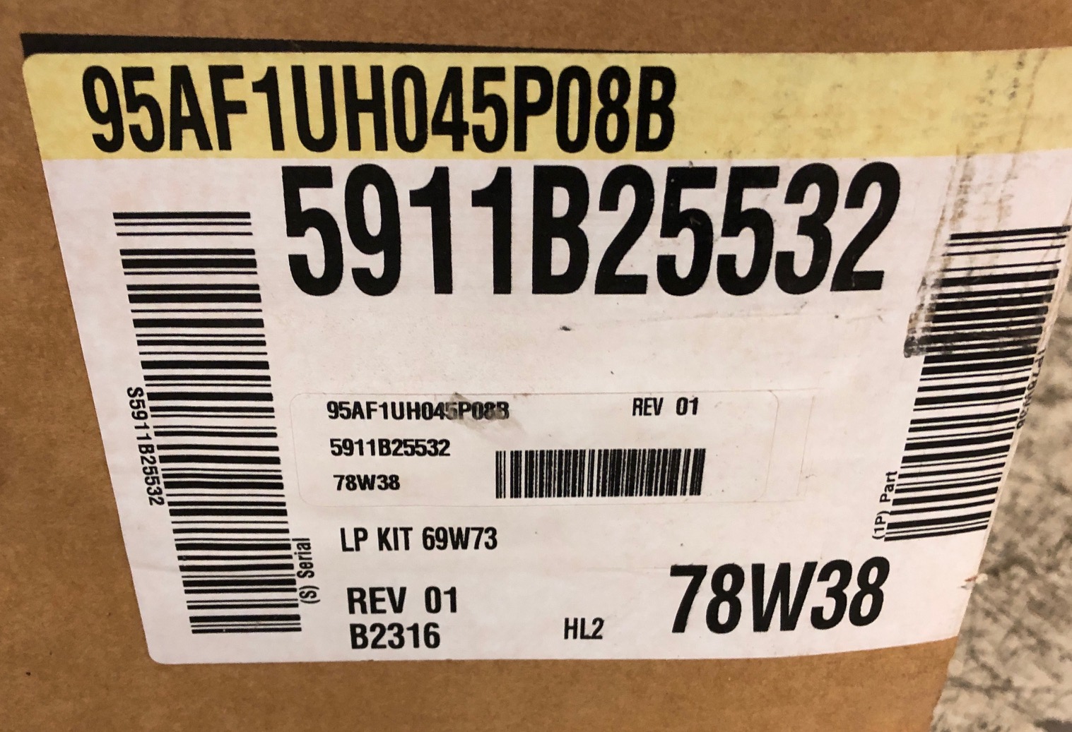 aire-flo serial number